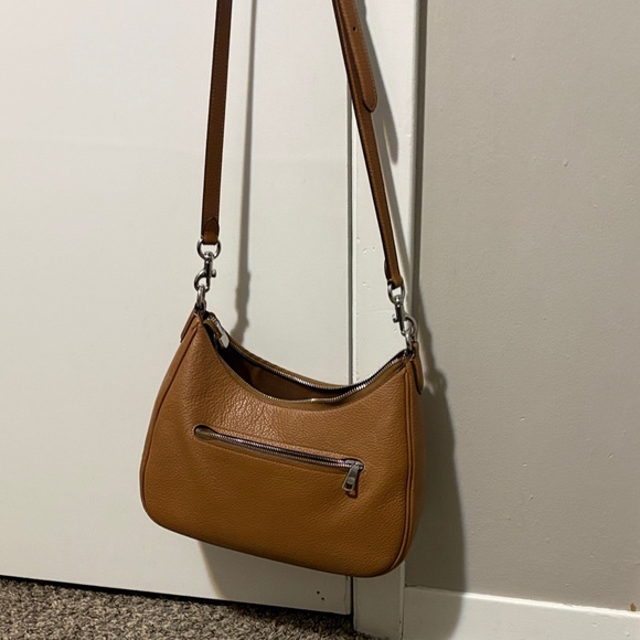 Coach Brown Leather Shoulder Bag - Picture 3 of 8